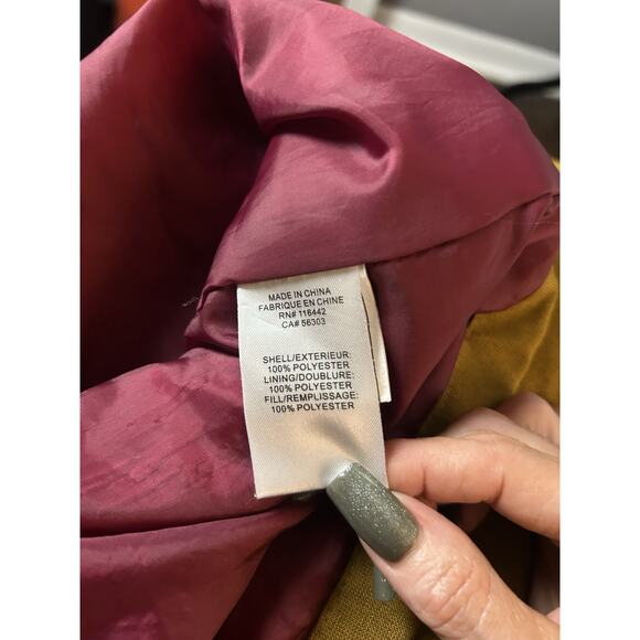 Aperture Men’s Snow Boarding Jacket Size Large Maroon And Gold winter sports - Picture 10 of 12